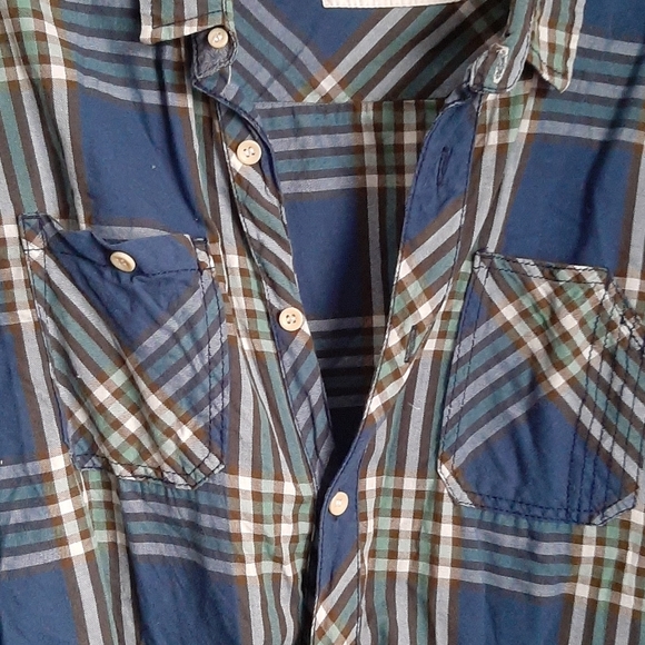 Blend Plaid Shirt - Large - Picture 3 of 5